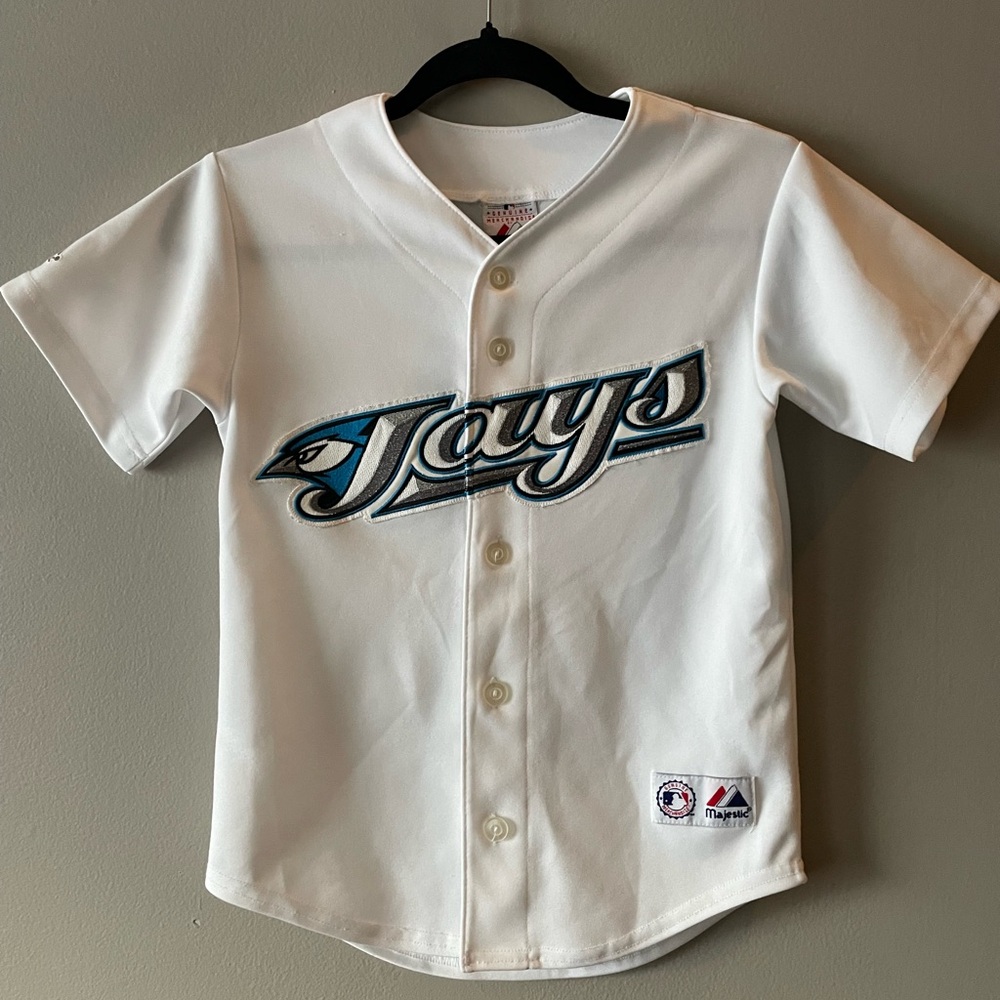 BLUE JAYS Majestic White Kids Jersey